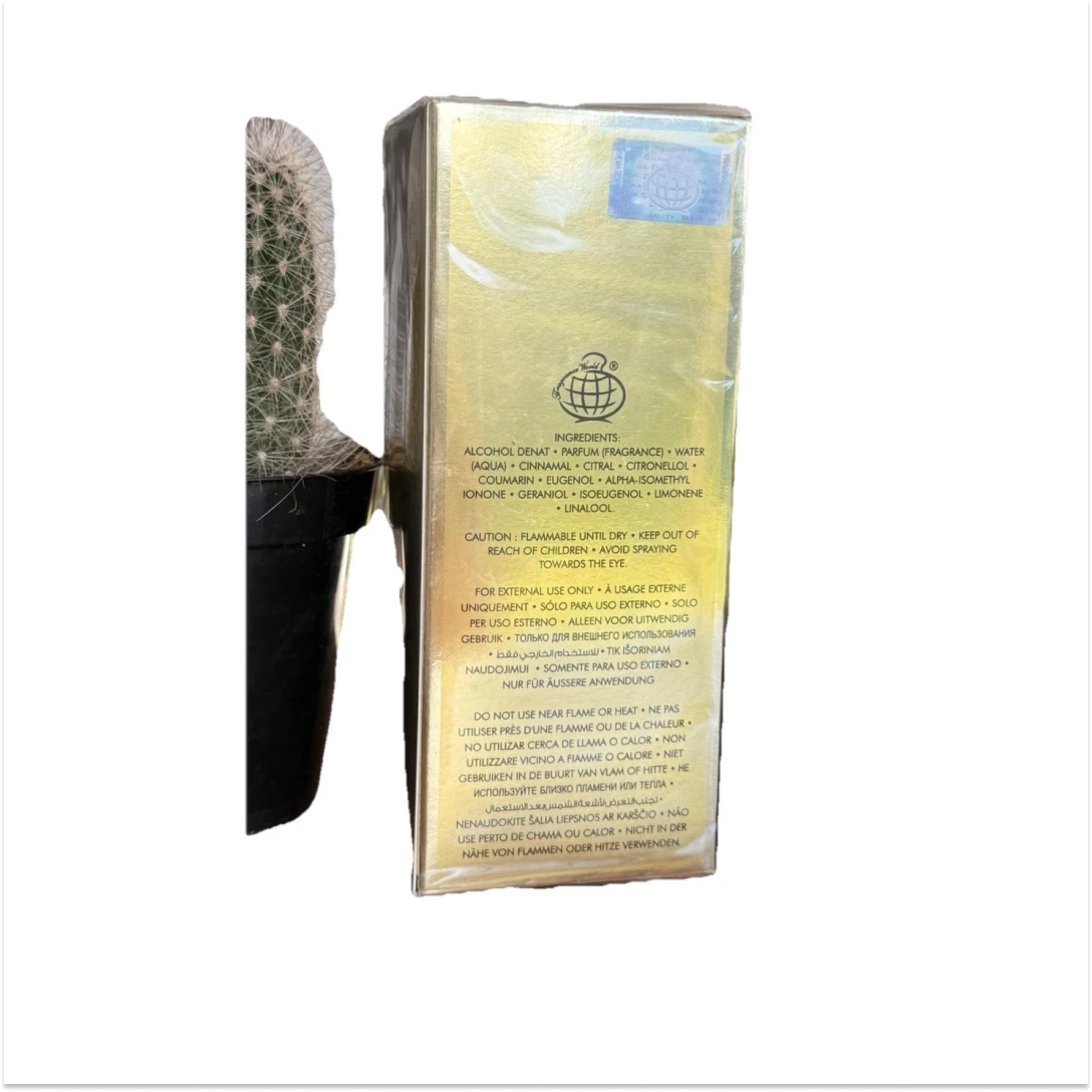 LAUNO Million Eau de Parfum Spray 100ml Cinnamal Citral Citronellol Coumarin