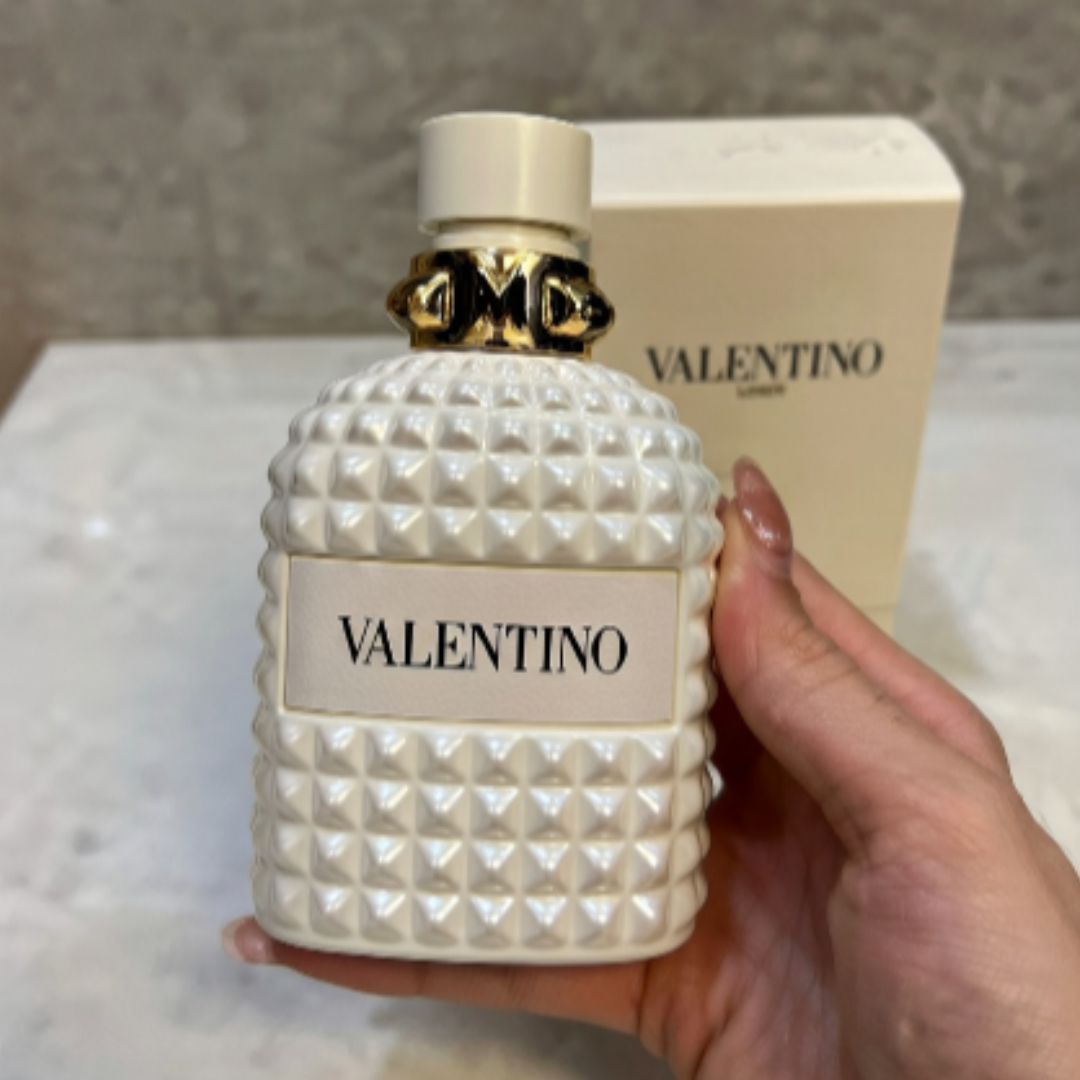 NEW VALENTINO UOMO BORN IN ROMA EDT SPRAY FOR MEN 3.4 Oz / 100 ml.