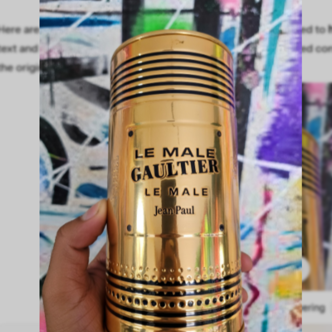 JEAN PAUL GAULTIER LE MALE ELIXIR PARFUM 4.2OZ/125ML
