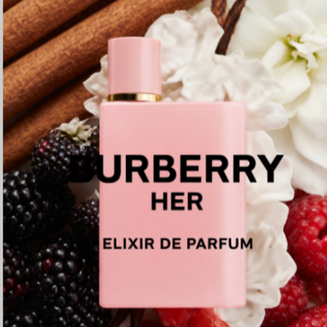 BURBERRY HER Elixir De Parfum 3.3oz (100ml) Intense Spray Women.