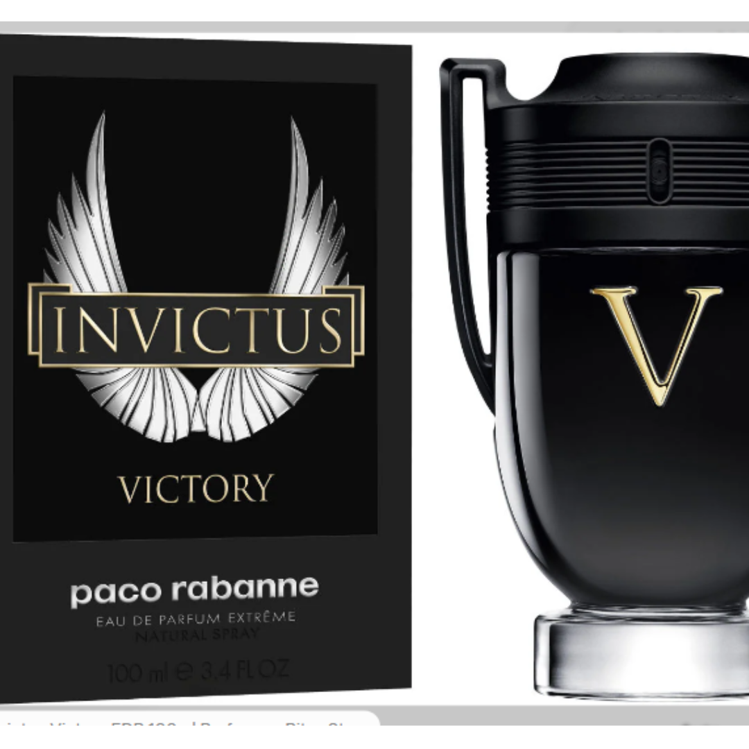 Invictus Victory by Paco Rabanne, 3.4 oz (100ml) EDP Extreme Spray for Men New